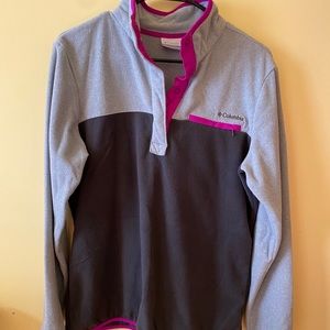 Women’s Columbia fleece pullover